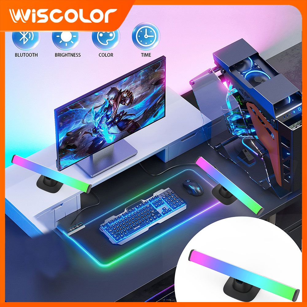 Desk Setup Youtube - Barra luminosa a LED RGB, configurazione