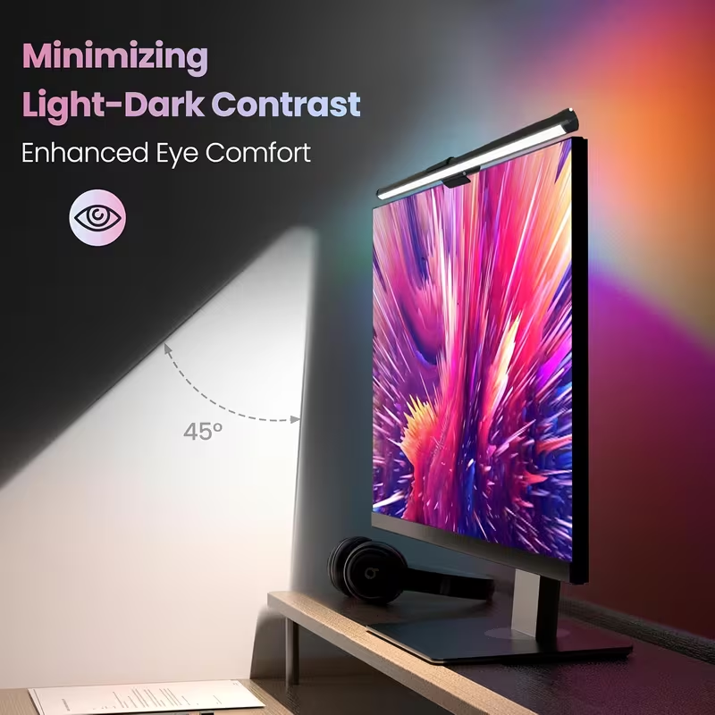 Desk Setup Lighting - Barra Luminosa per Monitor LED, Luci