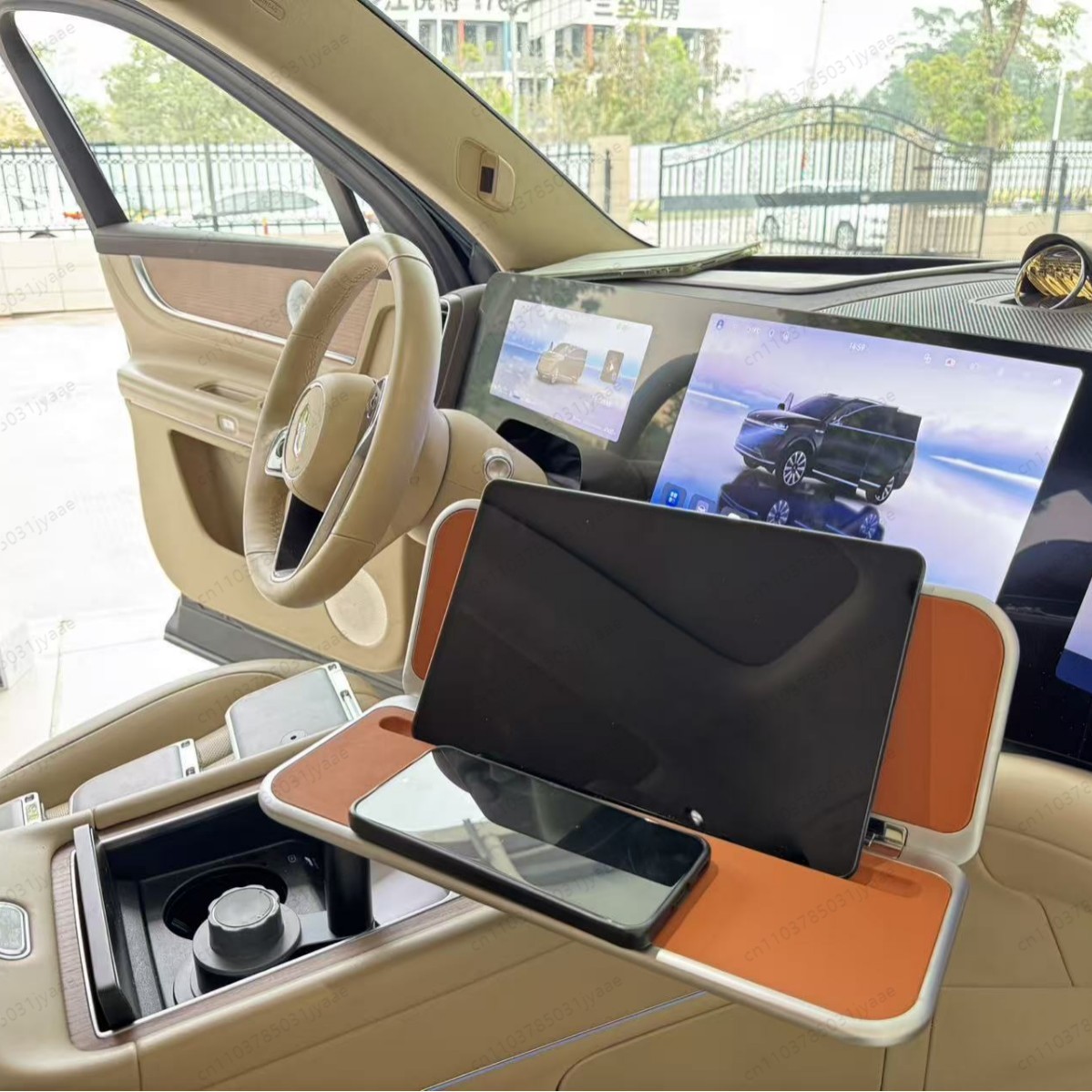 Desk Setup Equipment - Nuovo Tavolino Pieghevole per Auto, Scrivania