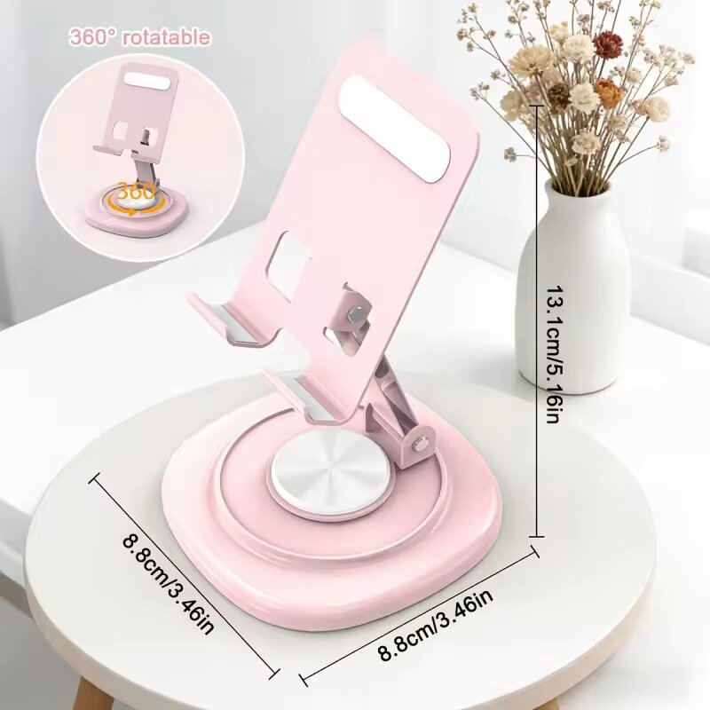 Desk Setup Table - Supporto per Telefono da Tavolo Girevole
