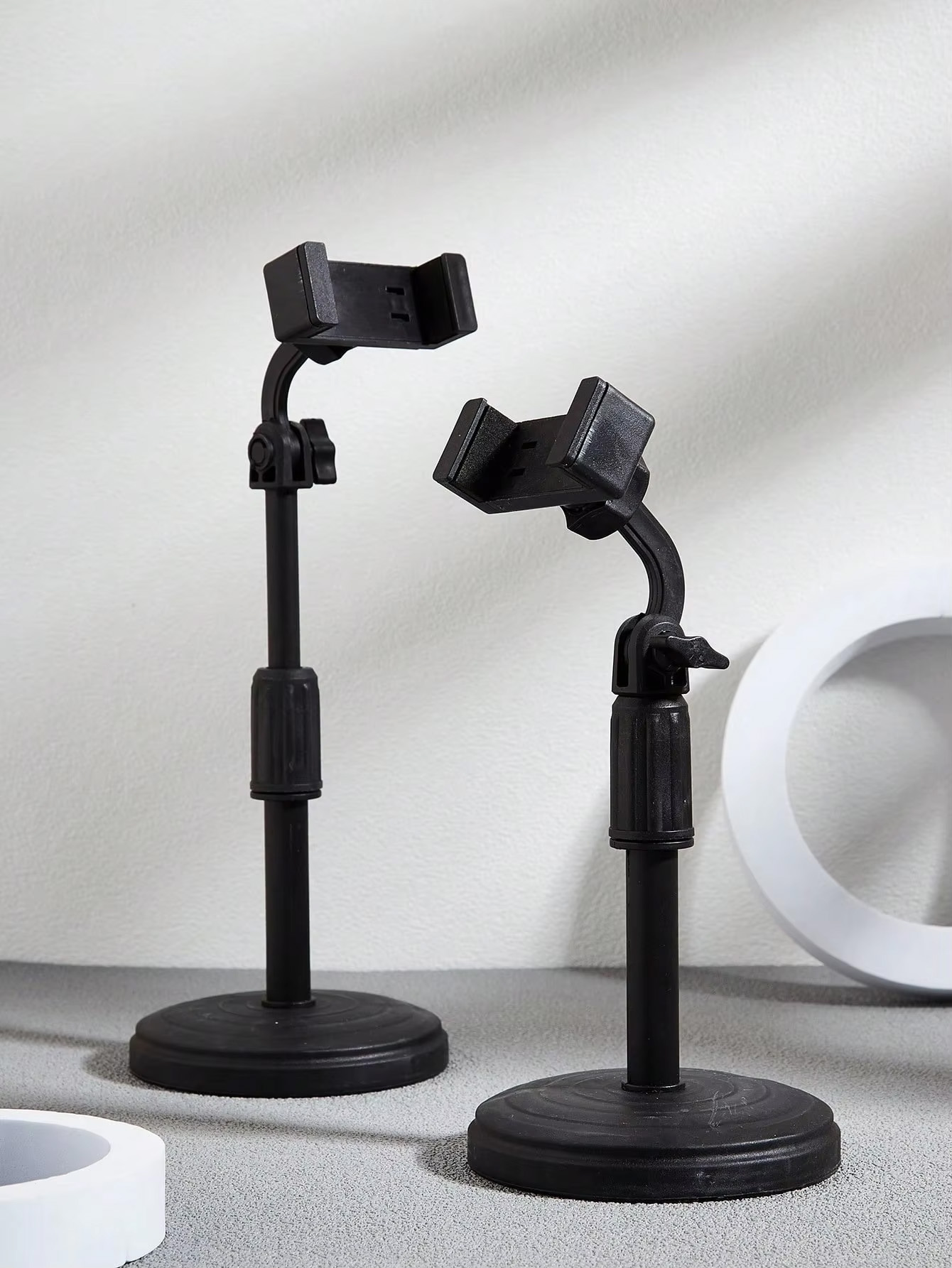 Desk Setup Table - 360 ° Base girevole antiscivolo, supporto