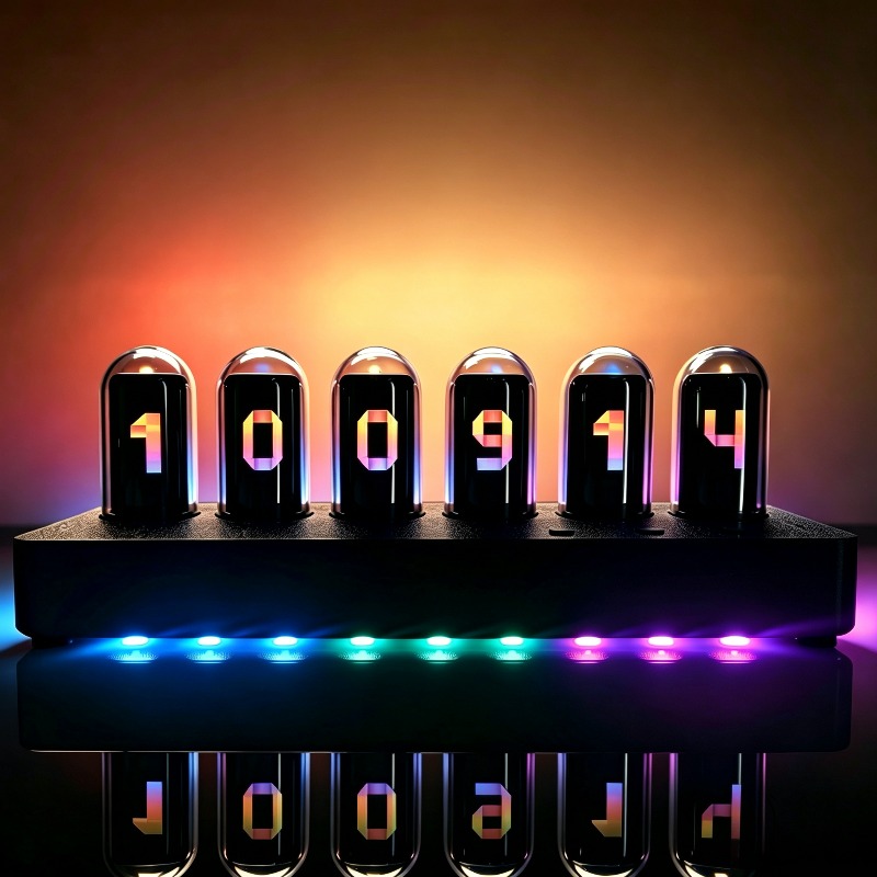 Desk Setup Youtube - Orologi da scrivania con display personalizzabile,