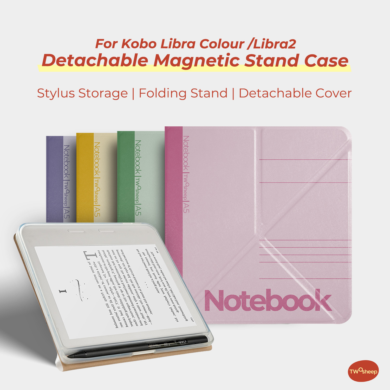 Pen Cup Magnetic - Twosheep Campus Custodia Magnetica Staccabile per