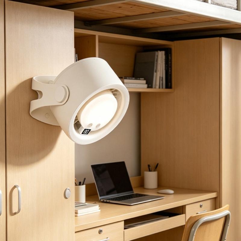 Fan Desk Small Usb - Ventilatore da tavolo a LED Ventola