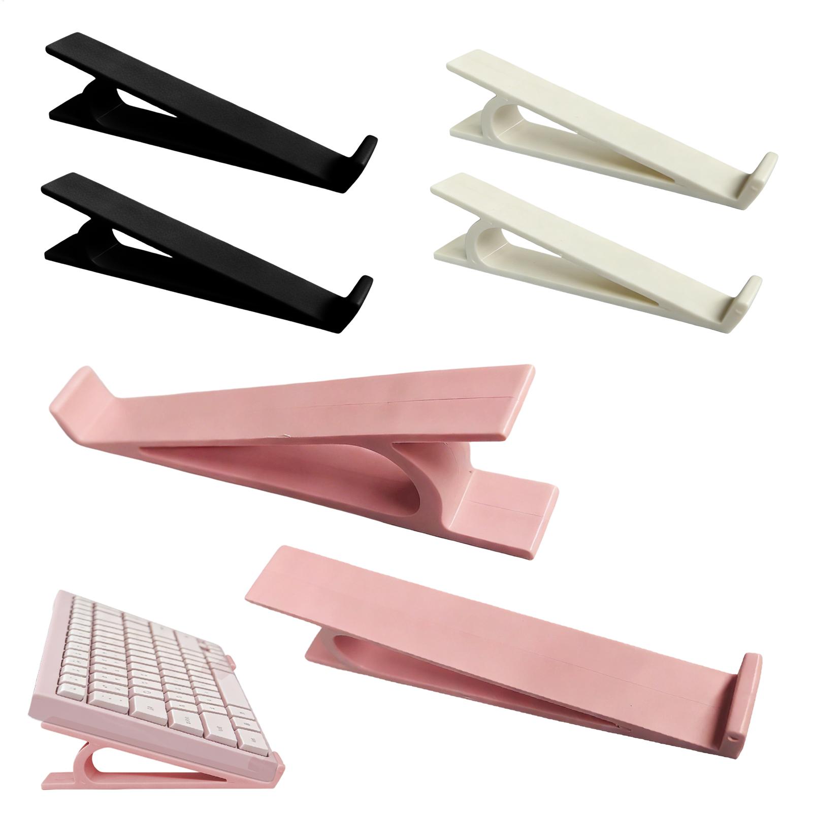 Desk Setup Ergonomic - Supporto universale per tastiera, 2 pezzi/coppia,