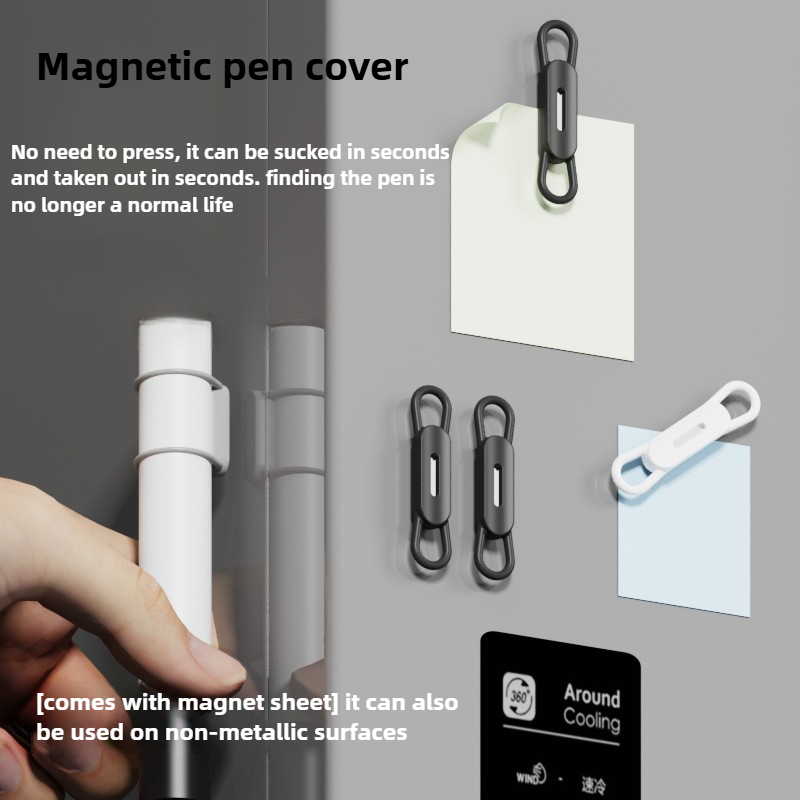 Pen Cup Magnetic - Clip Magnetica Flessibile in Silicone per