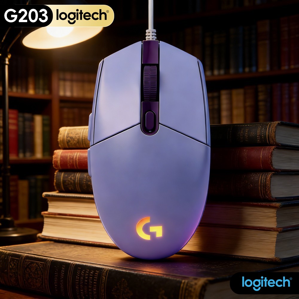 Logitech Mouse G203 - Mouse da gioco cablato Logitech G203
