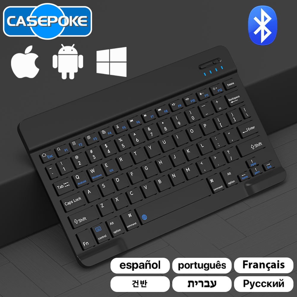 Desk Setup Keyboard - CASEPOKE Per iPad Xiaomi Samsung Huawei