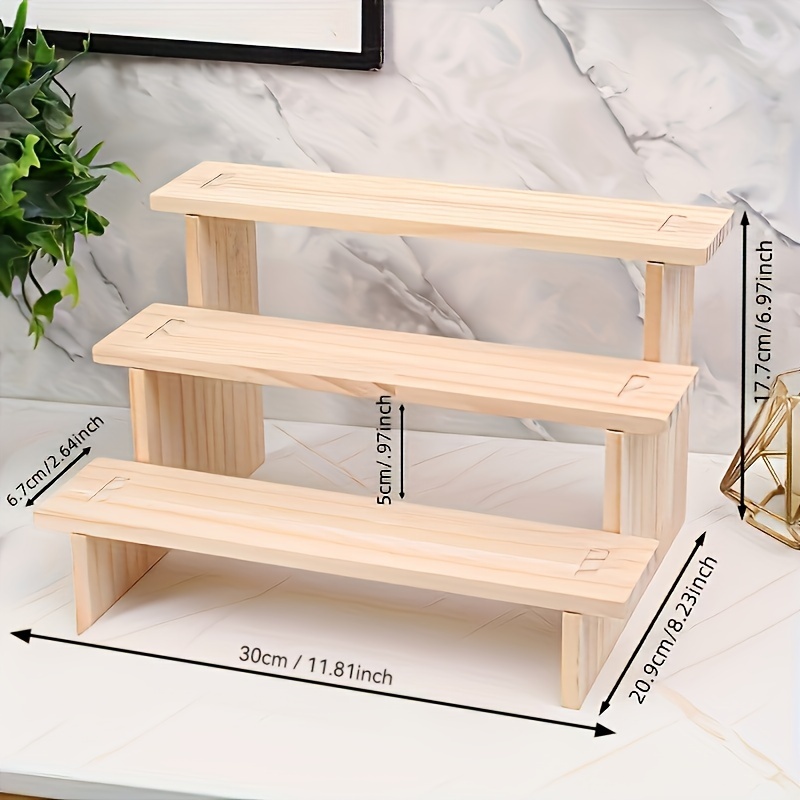 Espositore a scala in legno ma - Desk Setup Wood recensione e prezzo