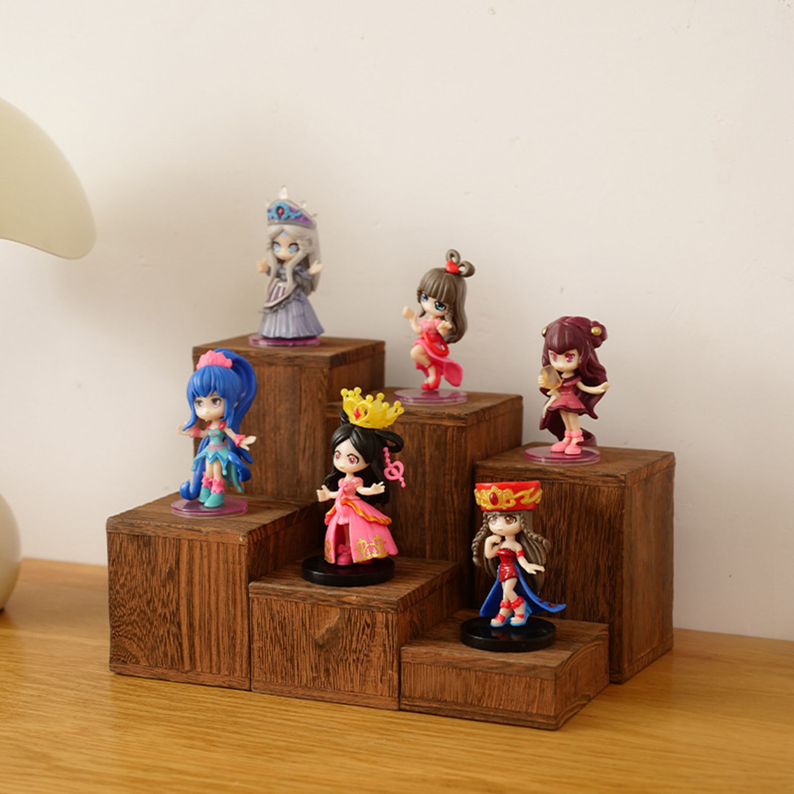 Espositore per Statuette, Scaf - Desk Setup Wood recensione e prezzo