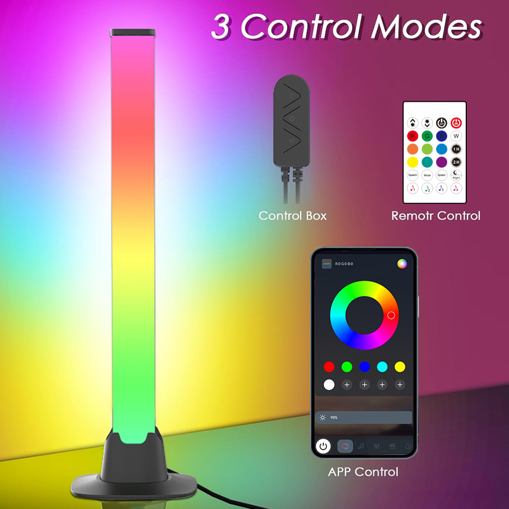 Barra luminosa a LED RGB, conf - Desk Setup Youtube recensione e prezzo