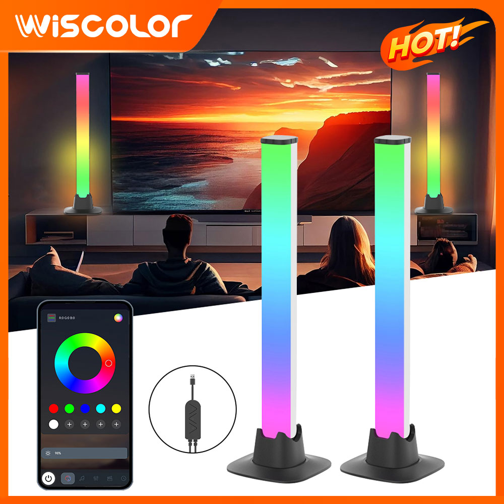 Barra luminosa a LED RGB per c - Desk Setup Youtube recensione e prezzo