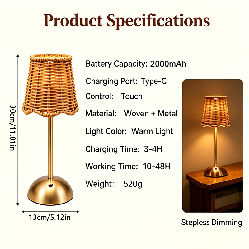 Lampada da Tavolo Artistica in - Desk Setup Lighting recensione e prezzo