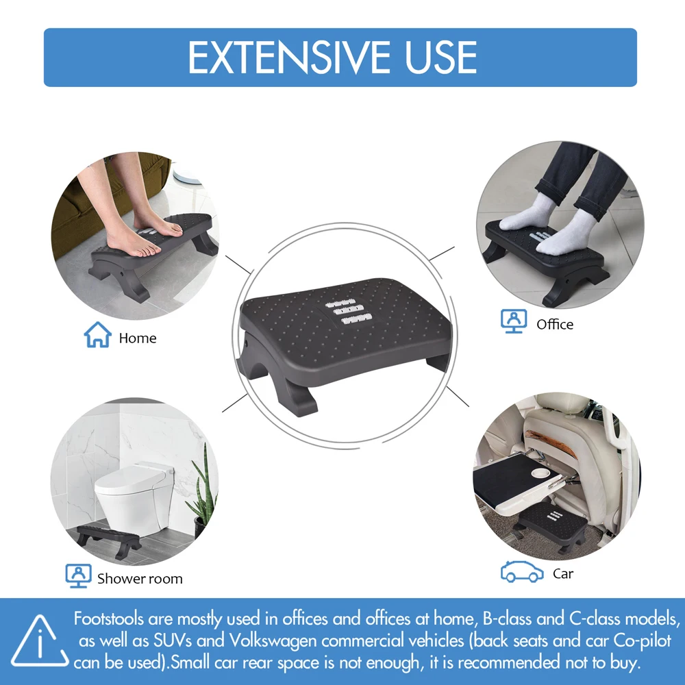 Poggiapiedi ergonomico sotto l - Desk Setup Ergonomic recensione e prezzo