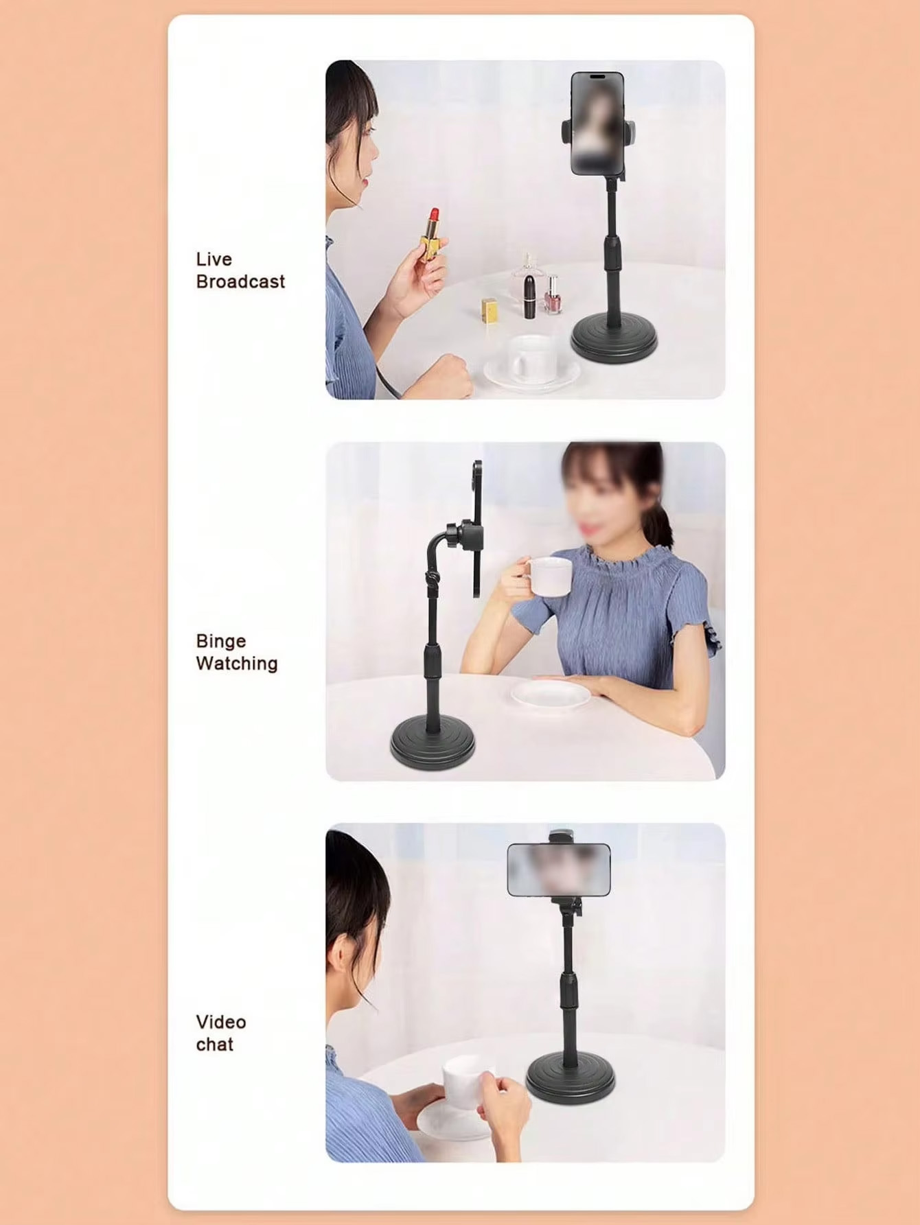 360 °   Base girevole antisciv - Desk Setup Table recensione e prezzo