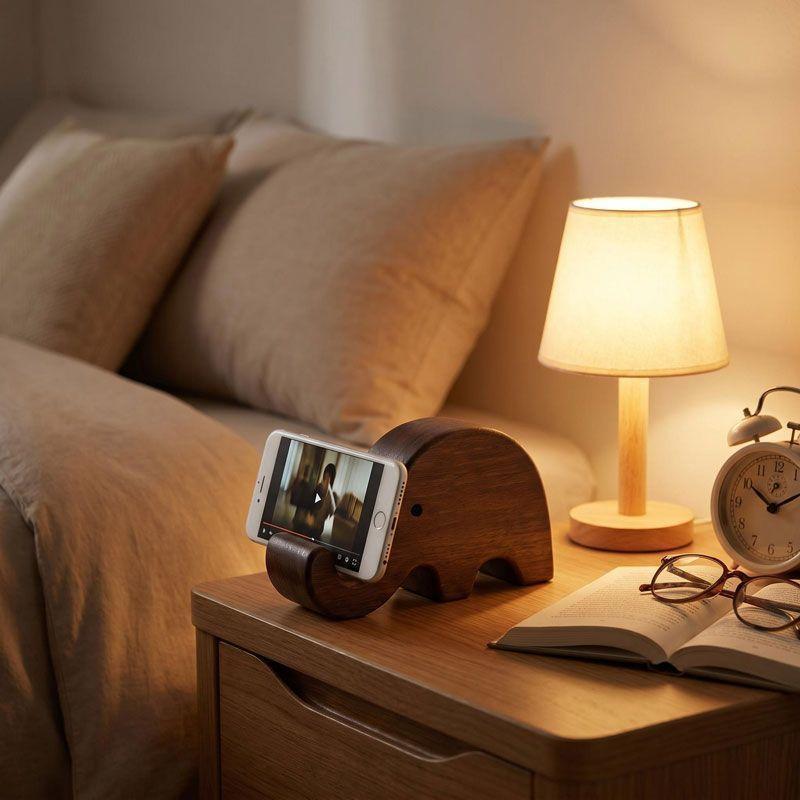 Supporto per Telefono in Legno - Desk Setup Wood recensione e prezzo