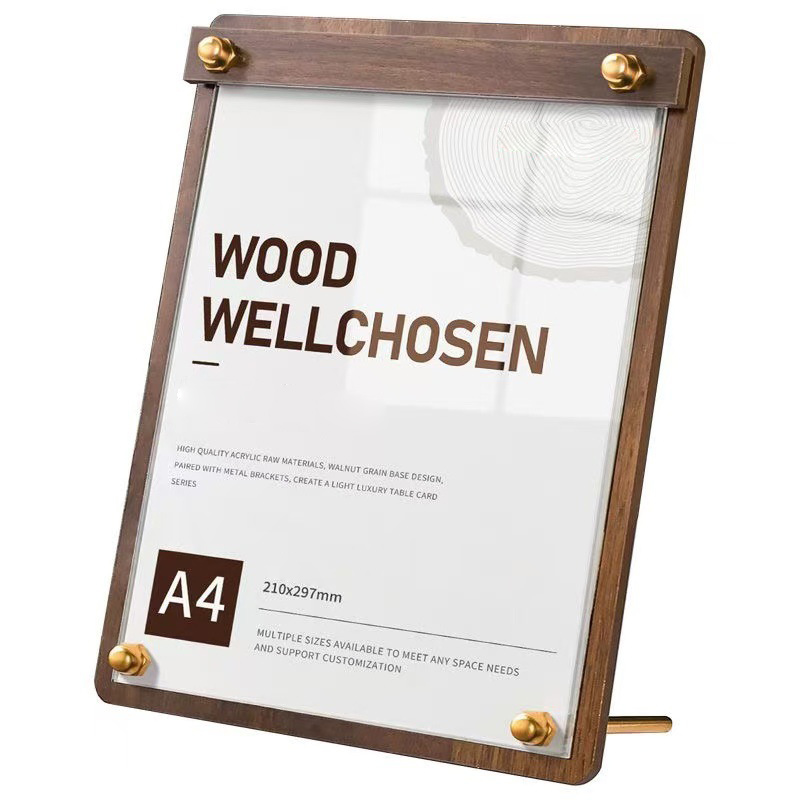 Espositore Personalizzato A4/A - Desk Setup Wood recensione e prezzo