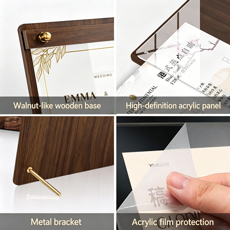 Espositore Personalizzato A4/A - Desk Setup Wood recensione e prezzo