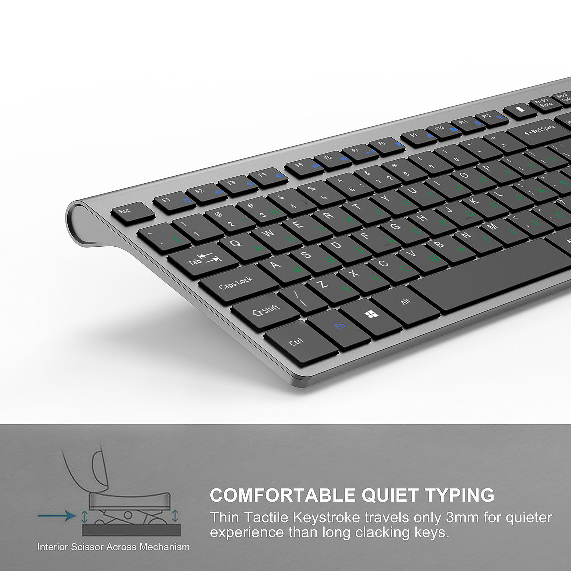 Set tastiera e mouse wireless  - Desk Setup Keyboard recensione e prezzo