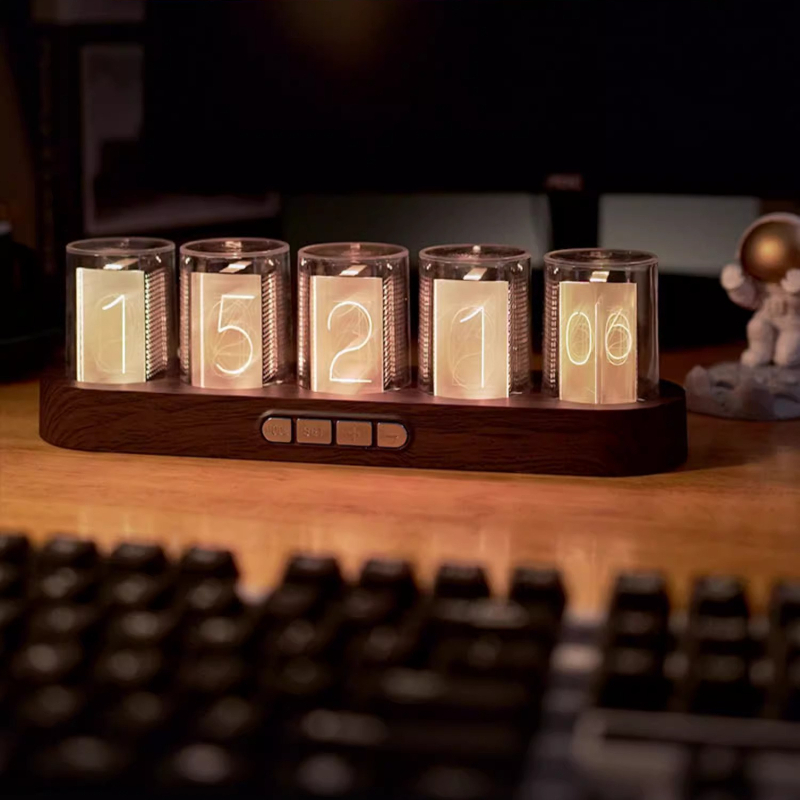 Orologio a tubo LED Nixie RGB  - Desk Setup Youtube recensione e prezzo