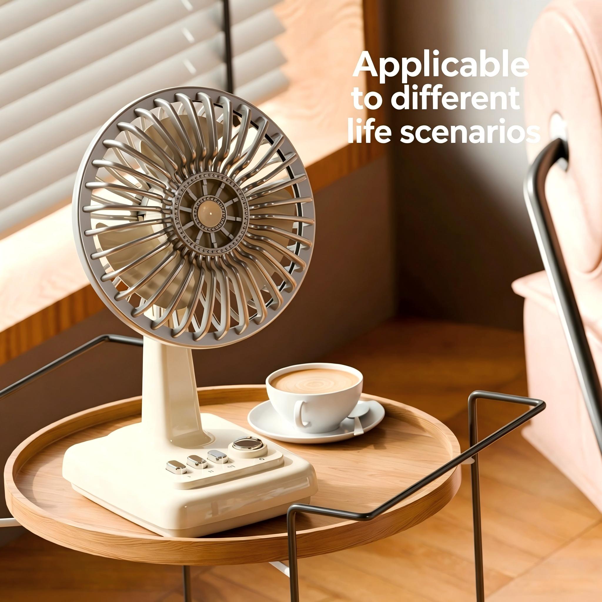 Ventilatore da Tavolo Retrò in - Fan Desk Small Usb recensione e prezzo