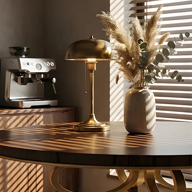 Tavolo da Pranzo Rotondo di Lu - Desk Setup Wood recensione e prezzo