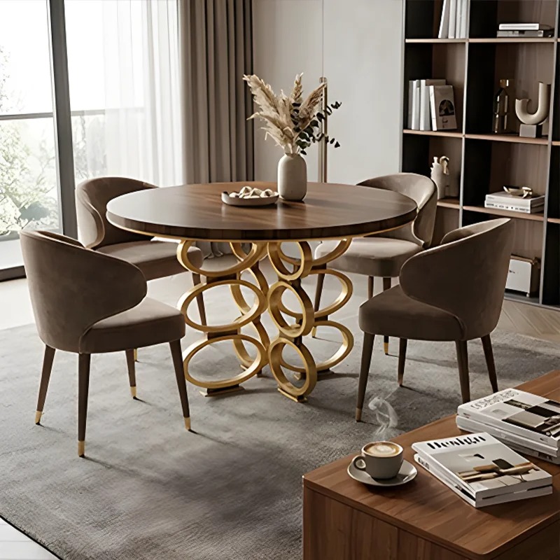 Tavolo da Pranzo Rotondo di Lu - Desk Setup Wood recensione e prezzo