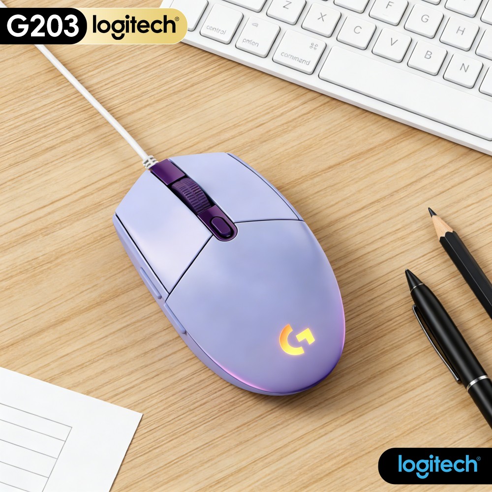 Mouse da Gaming Cablato Logite - Logitech Mouse G203 recensione e prezzo