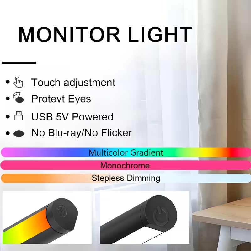 Barra Luminosa a LED per Monit - Desk Setup Lighting recensione e prezzo