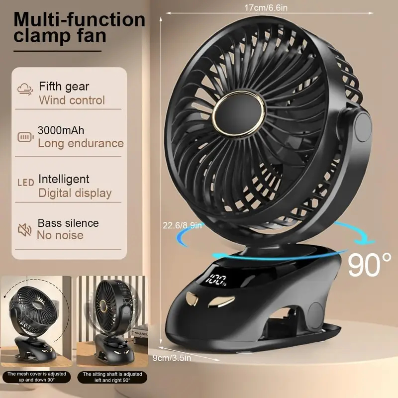 Piccolo ventilatore da scrivan - Fan Desk Small Usb recensione e prezzo