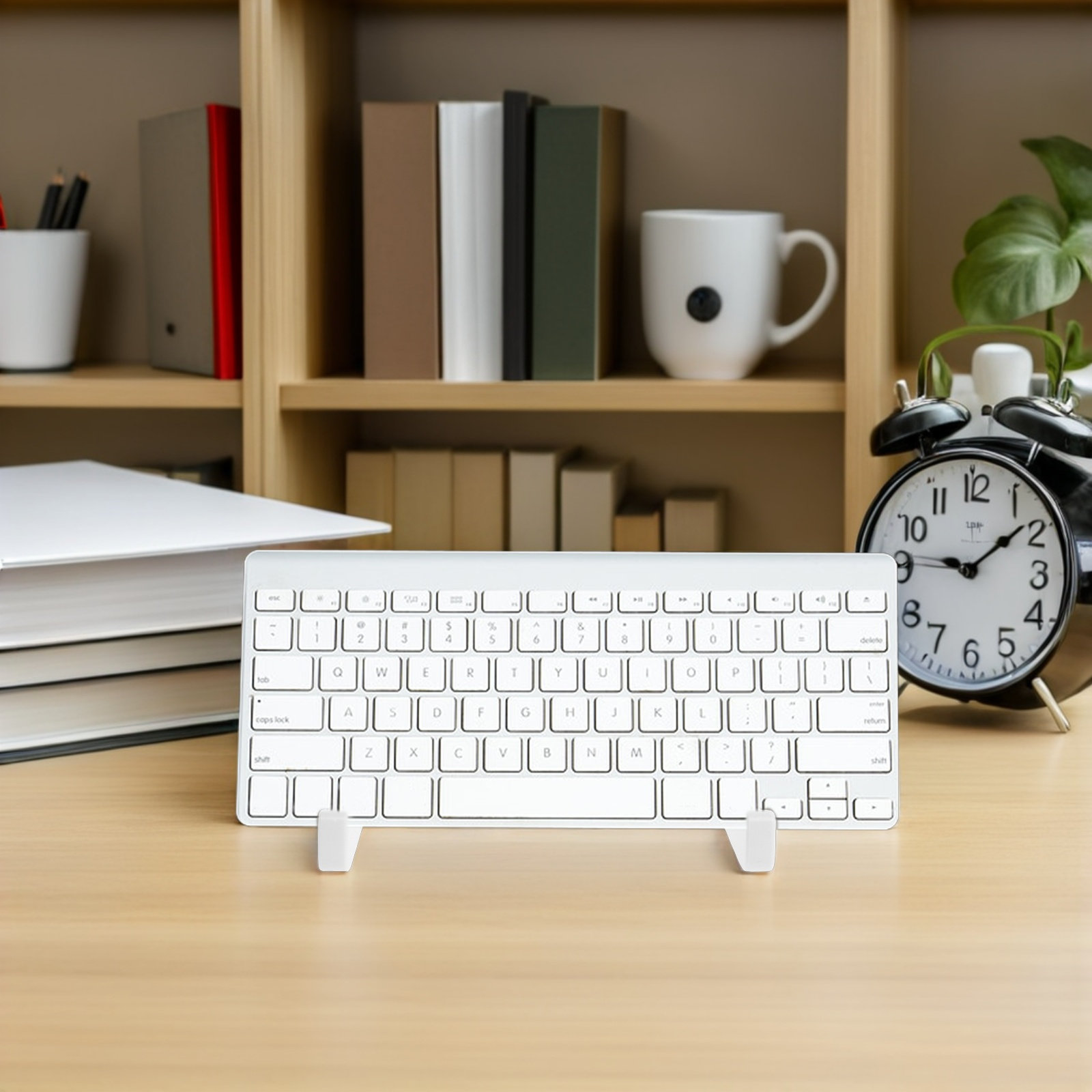 Robusto supporto in alluminio  - Desk Setup Keyboard recensione e prezzo